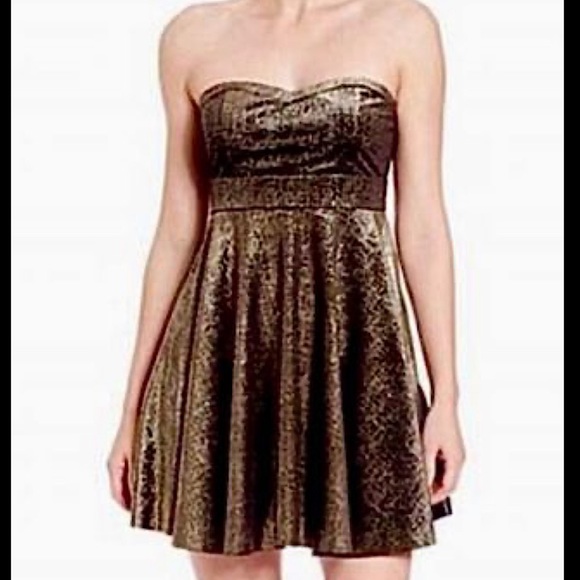 Free People Velvet metallic skater dress - Picture 2 of 4